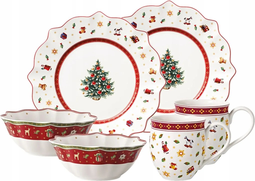 Toy's Delight Villeroy &amp; Boch reggeliző szett fehér