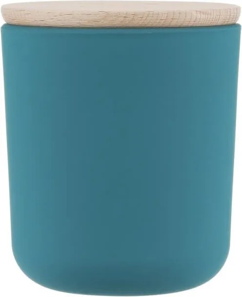 Természetes méhviasz gyertya 270 ml Türkiz matt