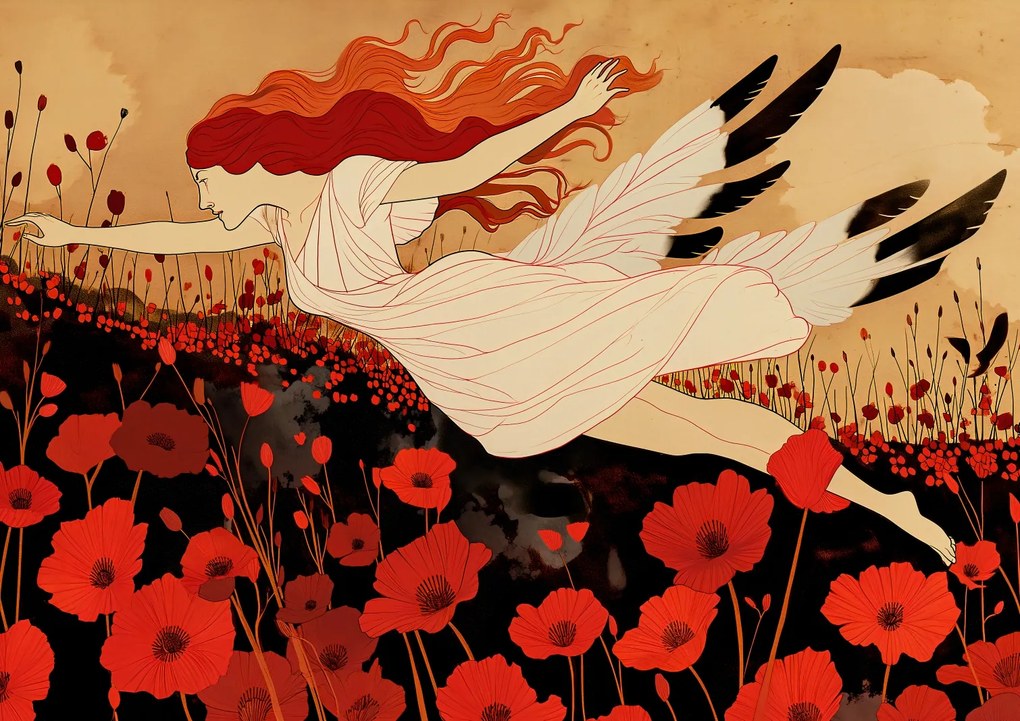 Poszter 84,1x59,4cm Aura kovácsolt a mezőn