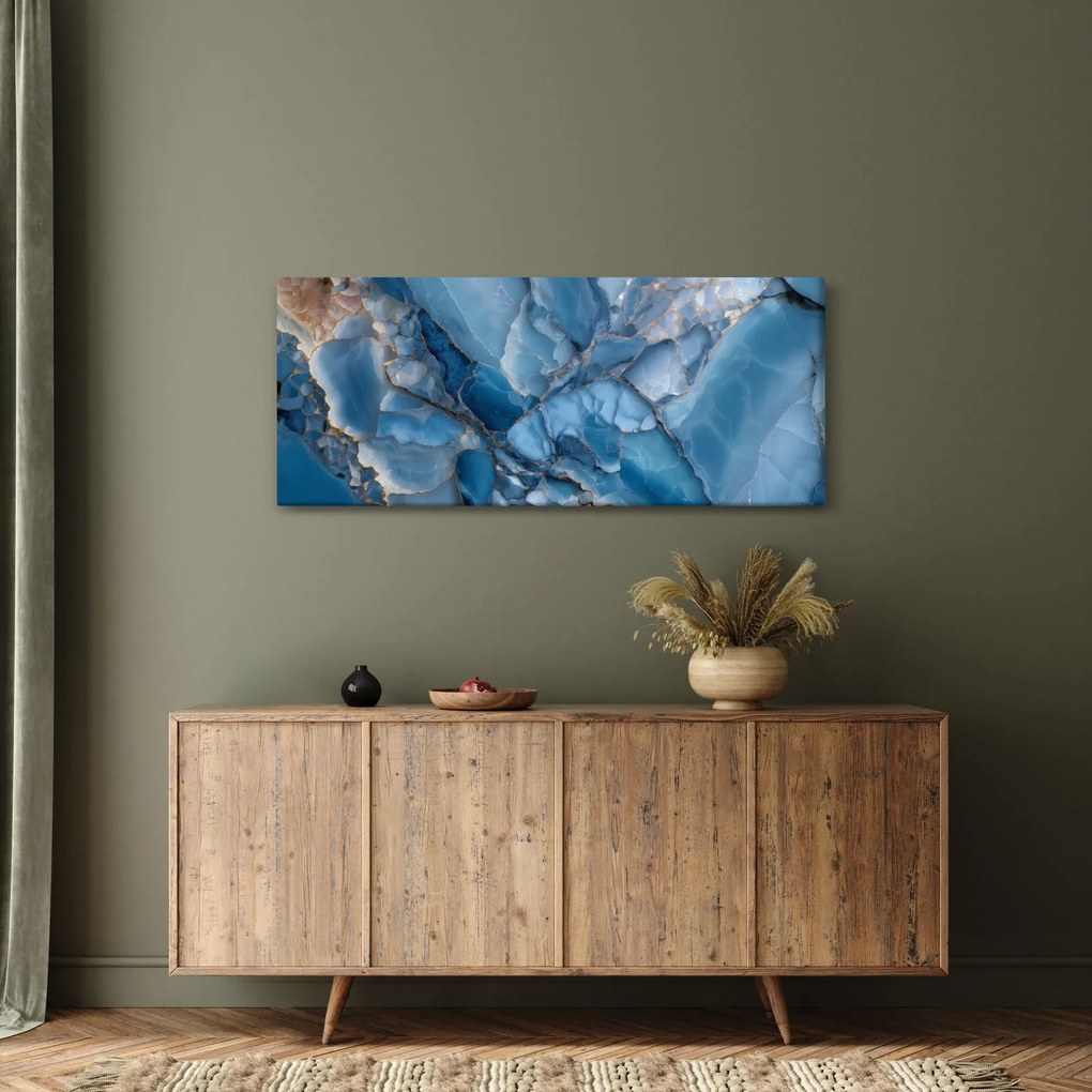Kép - Kék tagolt márvány (120x50 cm)