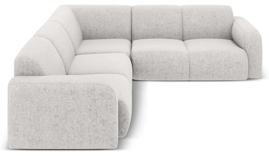 Világosszürke sarokkanapé (variálható-L alakú) Molino – Micadoni Home
