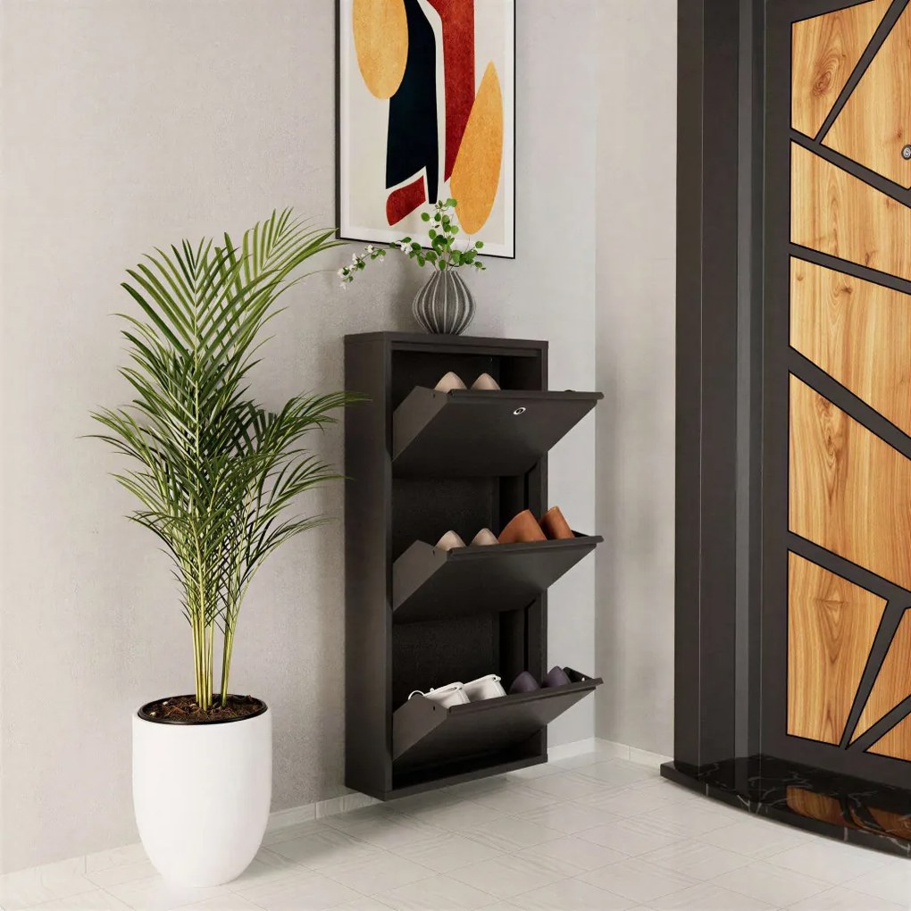 Locking 3 Piece Metal - Anthracite