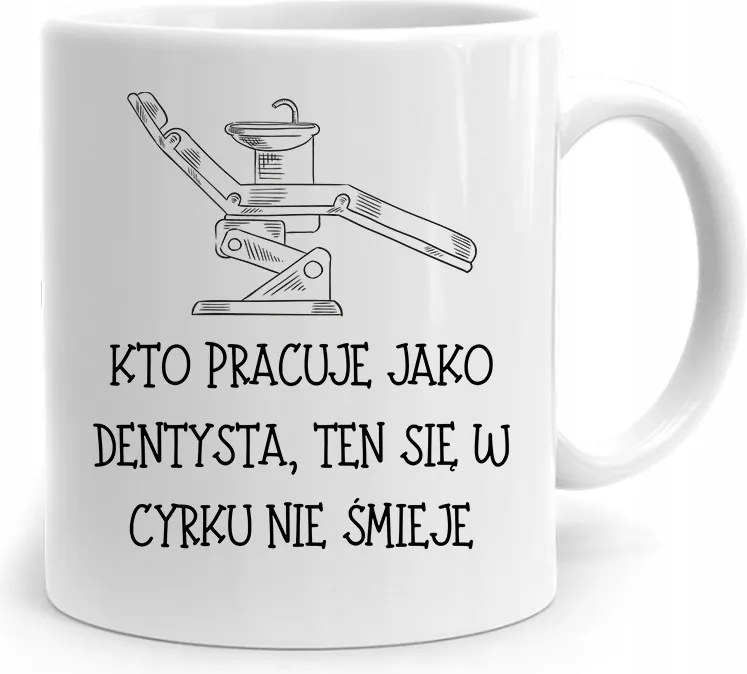 Ajándék Bögre Fogorvosnak Ez Nem Nevet A fényképes nyomattal