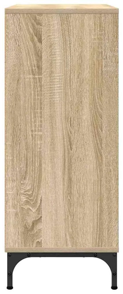 Széf fiókkal sonoma tölgy 79.5 x 33 x 82 cm Faanyag
