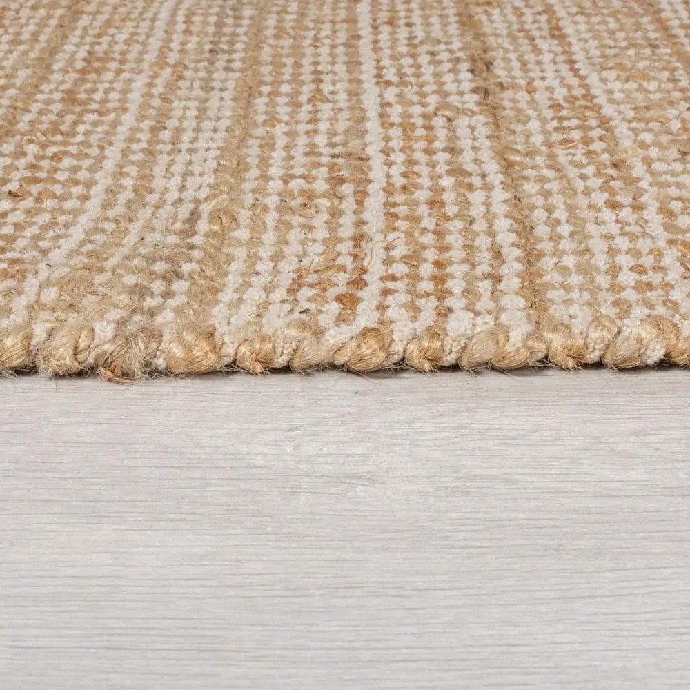 Natúr színű szőnyeg 60x110 cm Levi – Flair Rugs