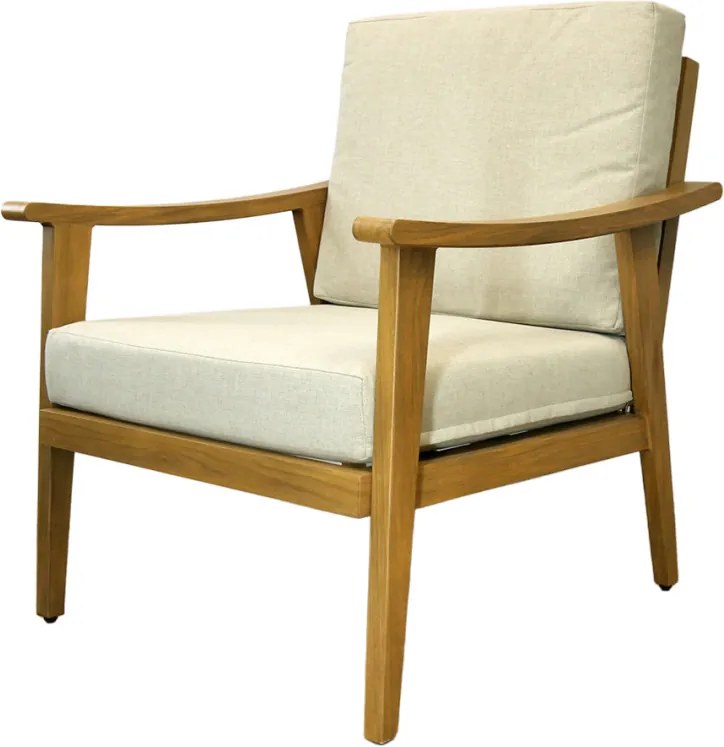 "TIRANA" ALUMÍNIUM KERTI BÚTORSZETT (KANAPÉ + 2 FOTEL + ASZTAL) – BÉZS, BÉZS PÁRNÁKKAL 9538