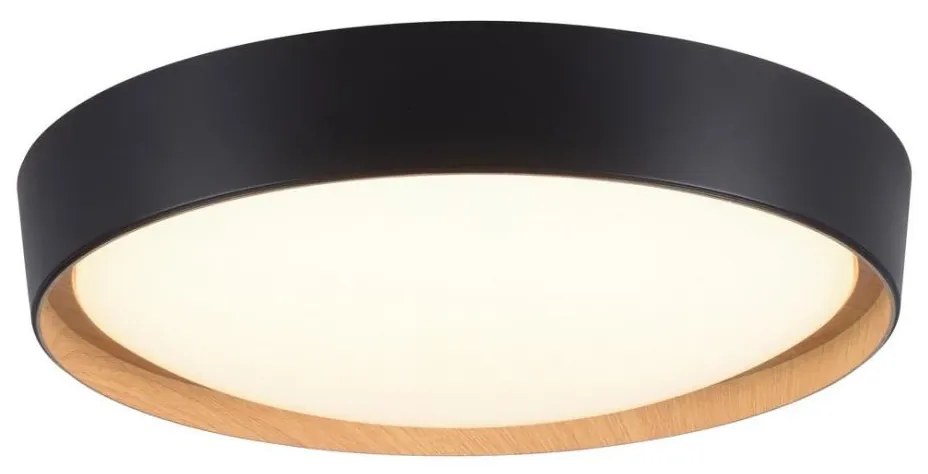 Leuchten Direkt 1434718-LED dimmelhető mennyezeti lámpa EMILIA 28,8W/230V fekete