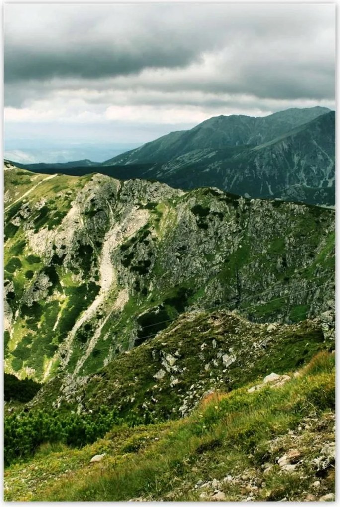 Poszterek 60x90 Tátra Lengyel hegyek Kilátás