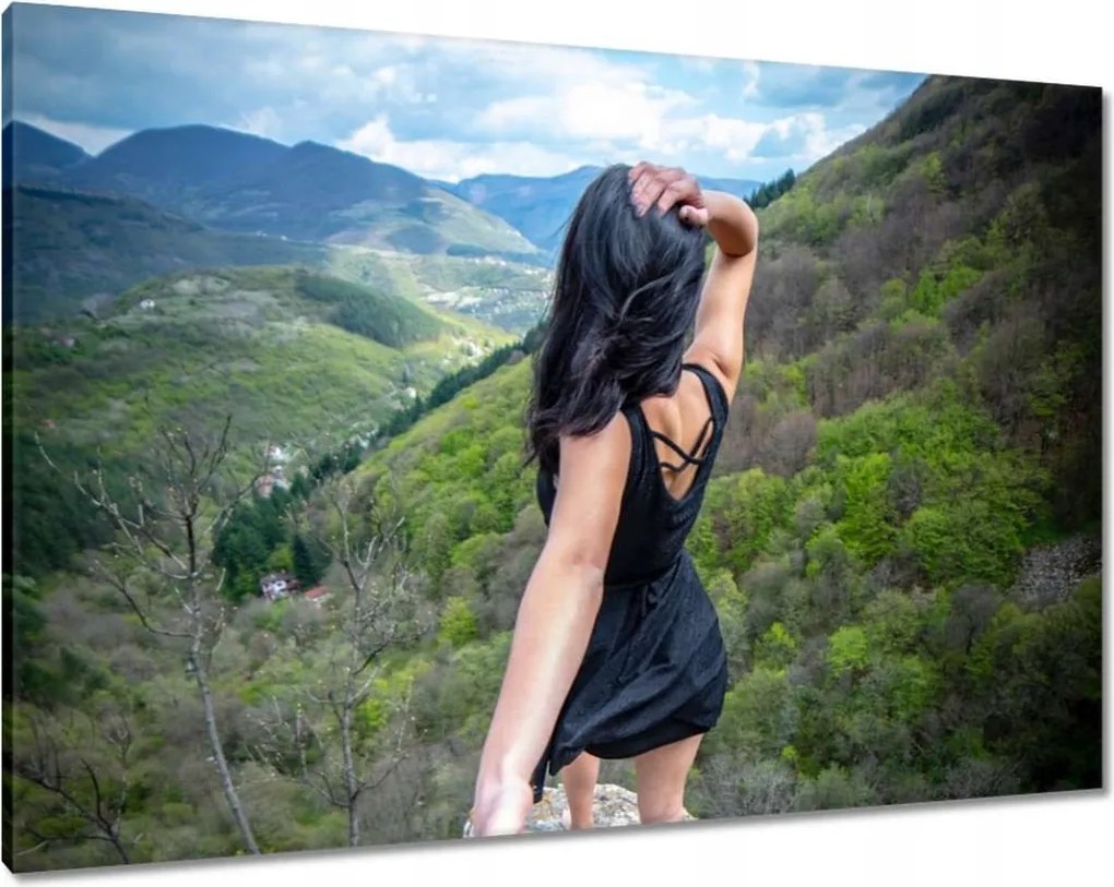 Vászonkép 100x70 Csinos nők Csajok Nagymamák