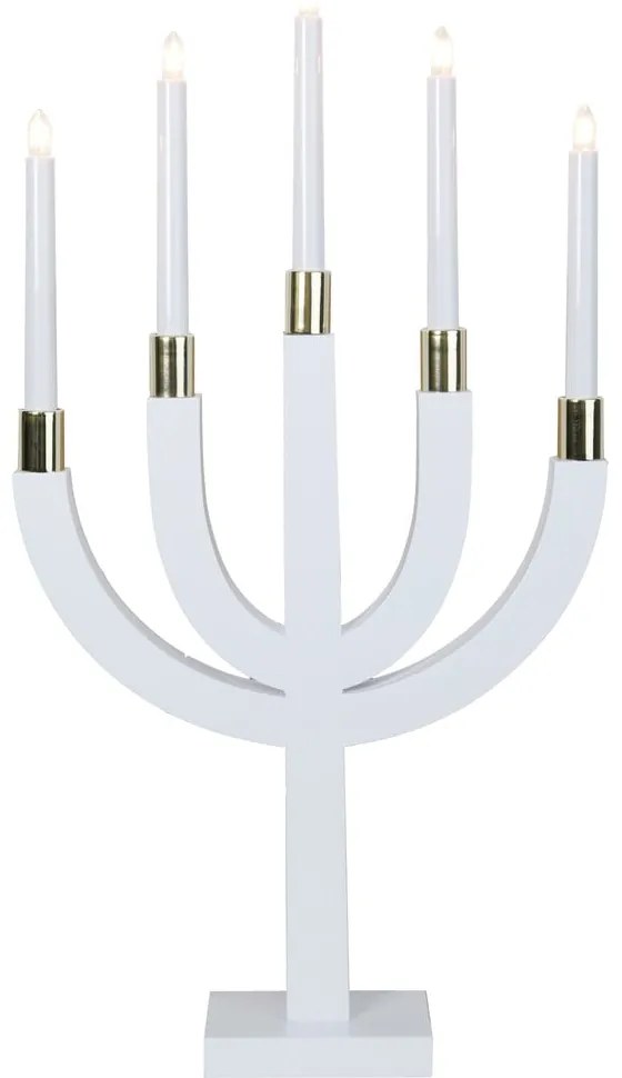 Fehér karácsonyi fénydekoráció Elias – Star Trading