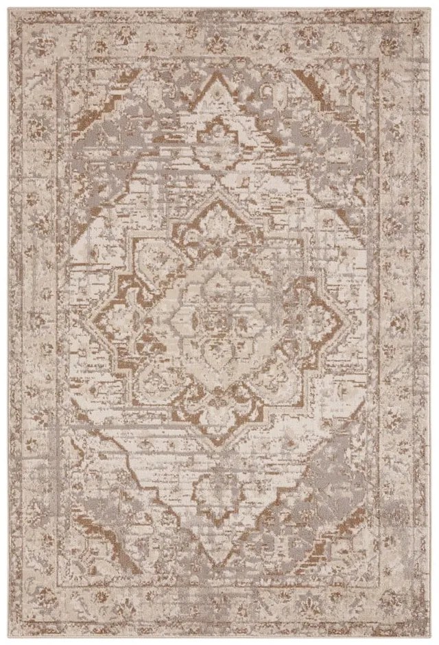Bézs-krémszínű szőnyeg 200x280 cm Terrain Designer Sand – Hanse Home