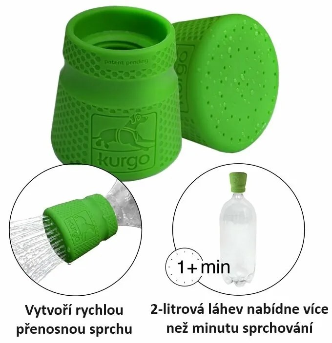 Kurgo® Mud Dog Shower Utazó zuhany kutyáknak