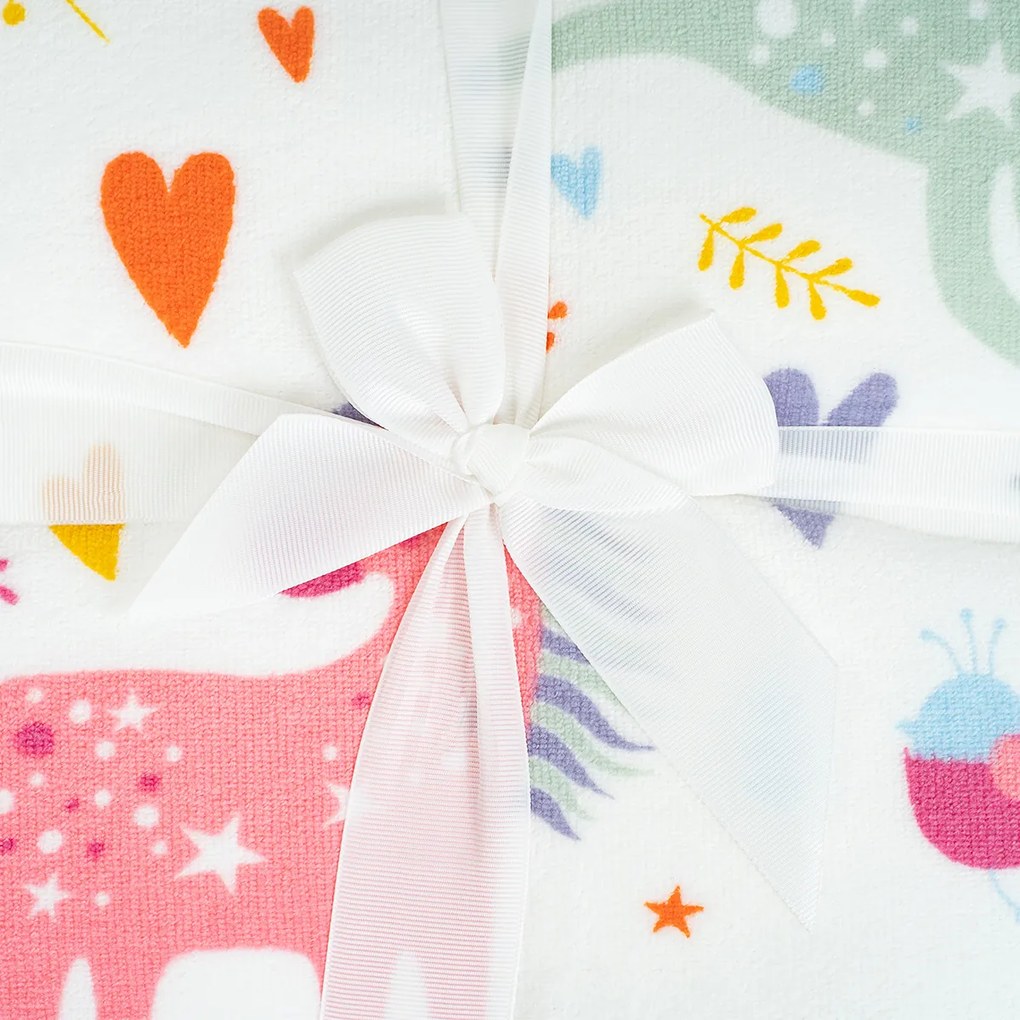 4Home Rainbow Dreams gyapjú hatású pléd, 150 x 200 cm