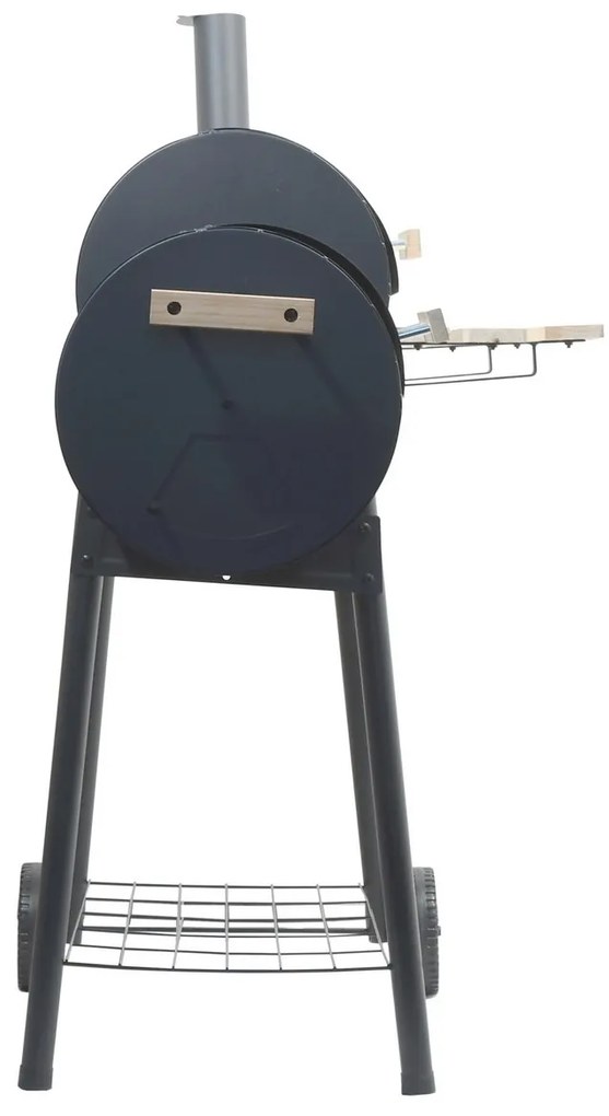 Cattara Smokie faszénes grill füstölővel, 100 x 55 x 113 cm