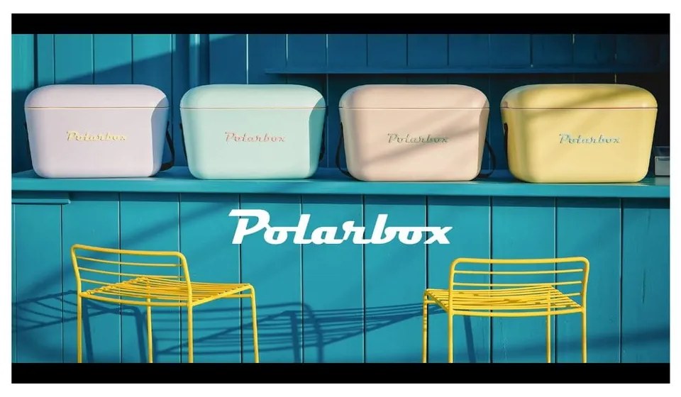 Sárga hűtődoboz 20 l Pop – Polarbox