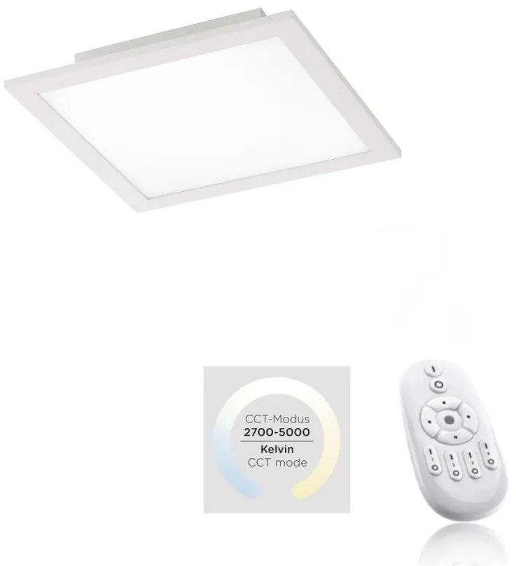 Paul Neuhaus FLAT 14530-16 LED panel 1x17W/LED CCT 2700K-5000K 1400LM IP20