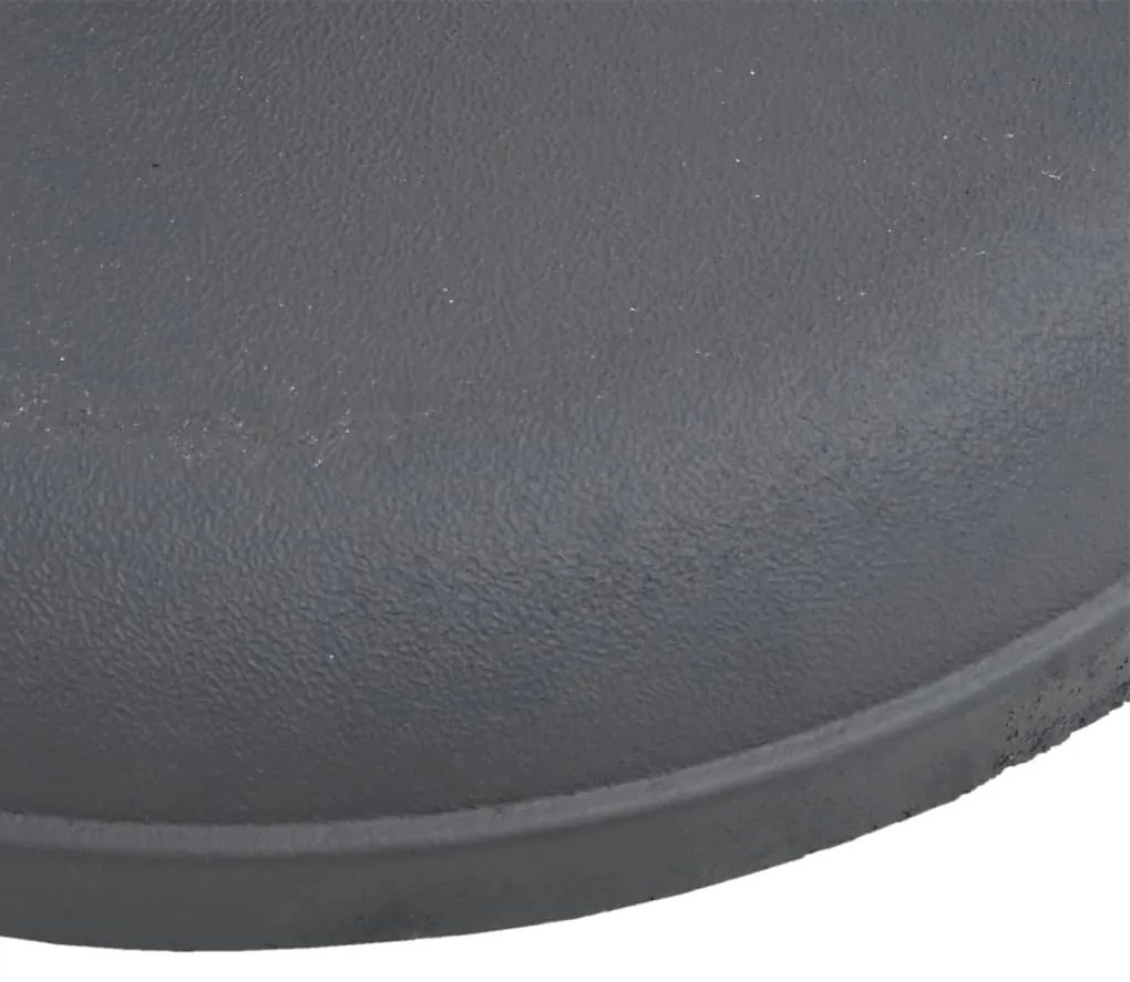 kerek napernyőtalp rúdhoz Ø32/35/38 mm 25 kg