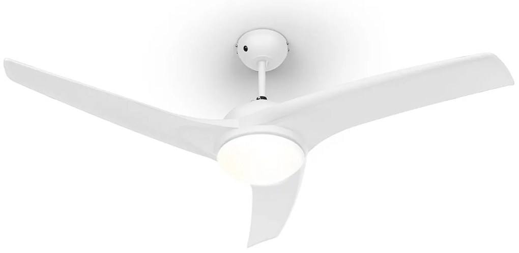 Figo, fehér, mennyezeti ventilátor, 52", 55 W, mennyezeti lámpa, 2 x 42 W, távirányító