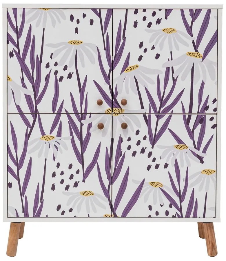 Fehér szekrény 95x111 cm Multilux – Kalune Design