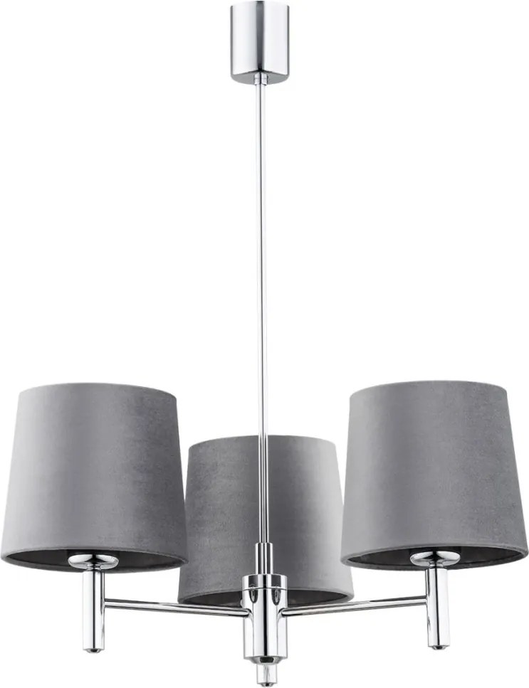 ARGON 6114 BOLZANO Modern Csillár Fehér, Króm E27 IP20