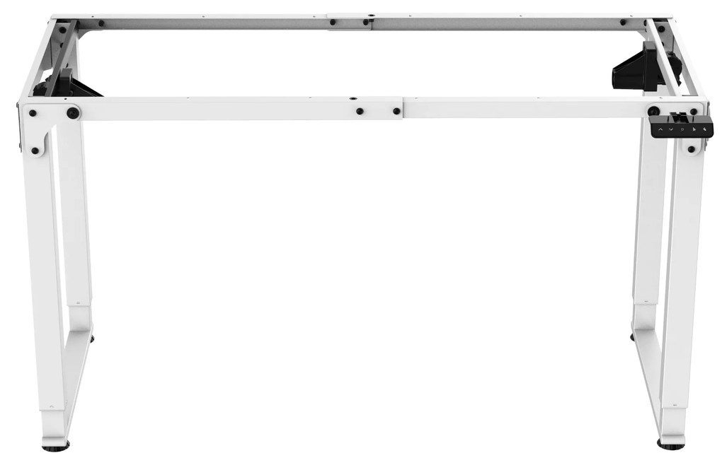 [pro.tec] Állítható magasságú asztalkeret Kirkkonummi 135x55cm fehér