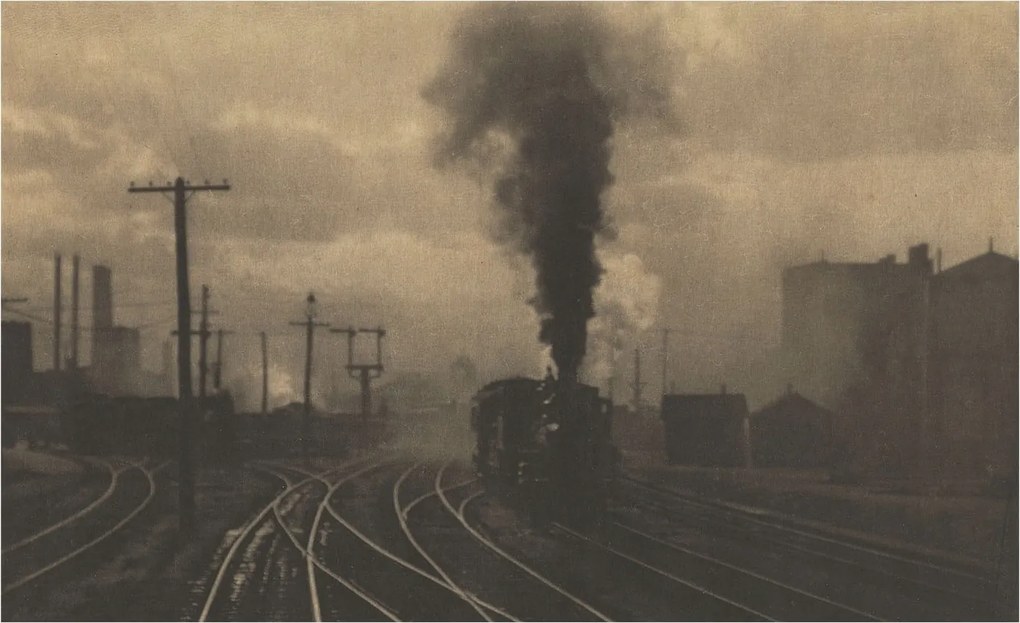 Fotótapéta Flizelin Dekoratív Hálószoba Ipari tájkép 416x254