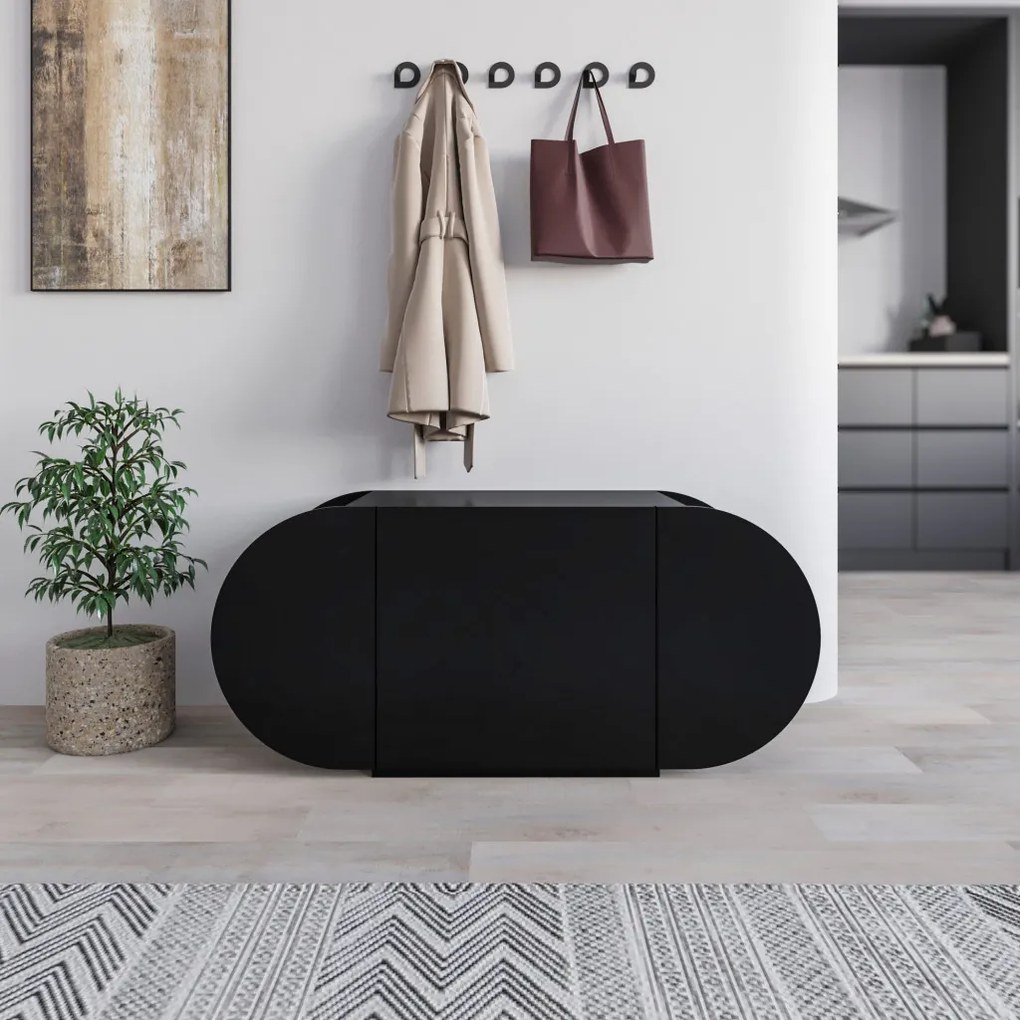 Pozy Shoe Bench - Black