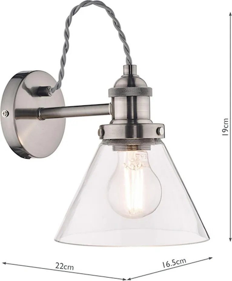 Laura Ashley Isaac 3727741-Q Fali lámpa 1x40W/E27 IP20