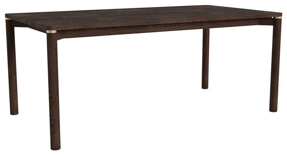 Barna bővíthető étkezőasztal 95x180 cm Arun – Unique Furniture