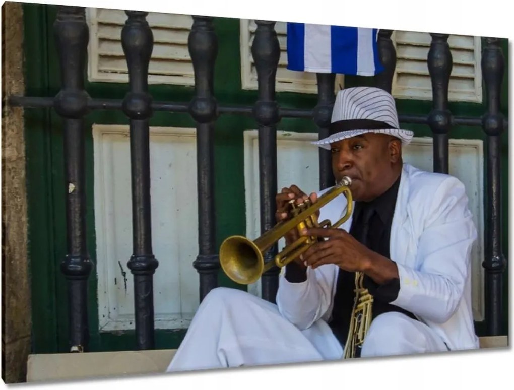 Festmények 120x80 Trombitás