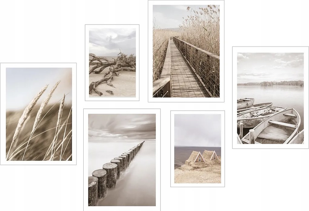 Komplett Galéria 6db-os Poszter Keret Nélkül Kpma 375