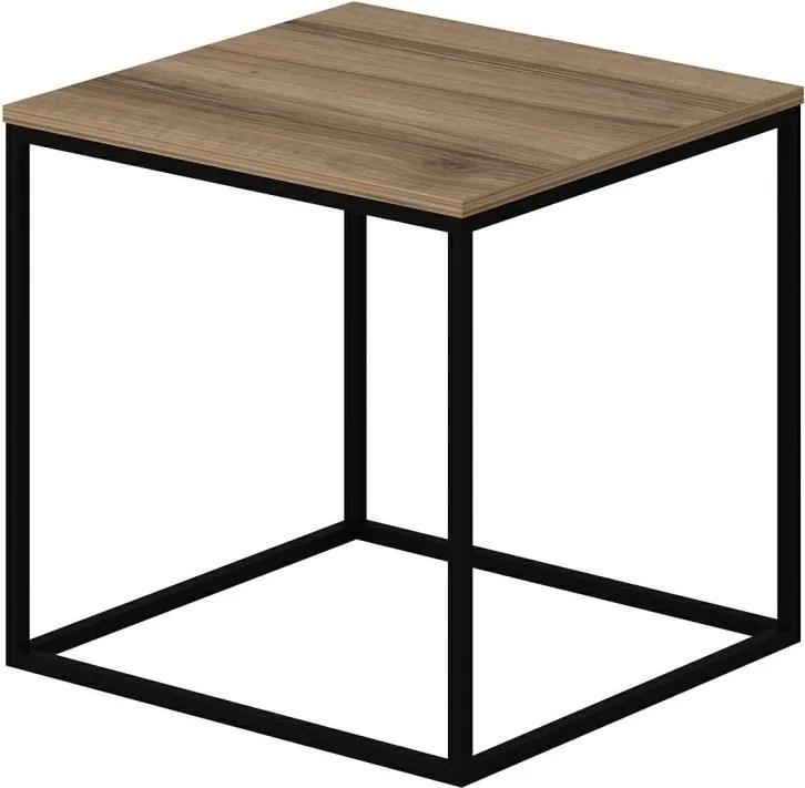 Basak dohányzóasztal, dió, 52 cm