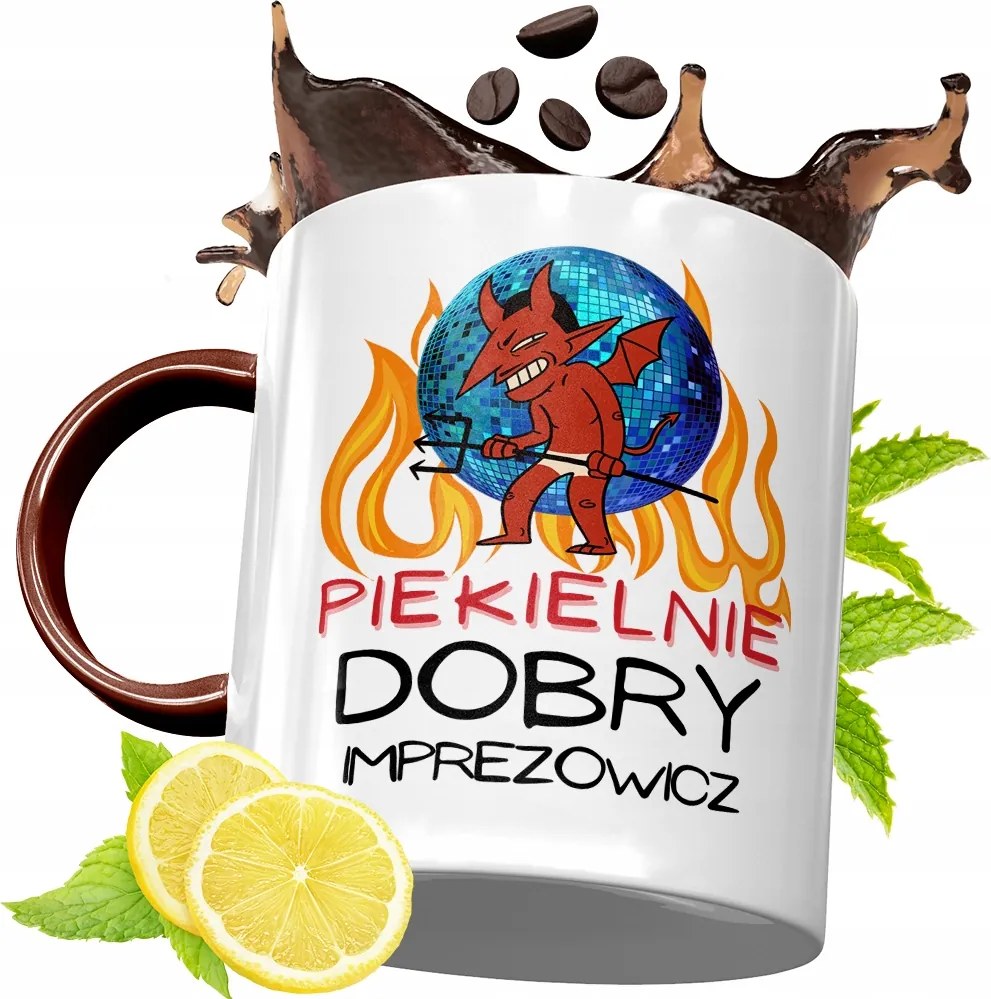 Bordó Bögre Partizónak Születésnapra Ajándék fényképes nyomattal