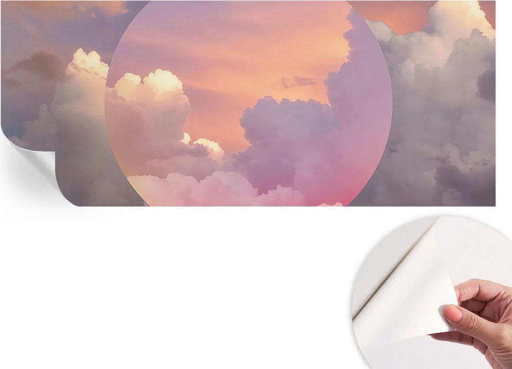 Design fali fotótapéta öntapadós éteri felhők 250x104 cm