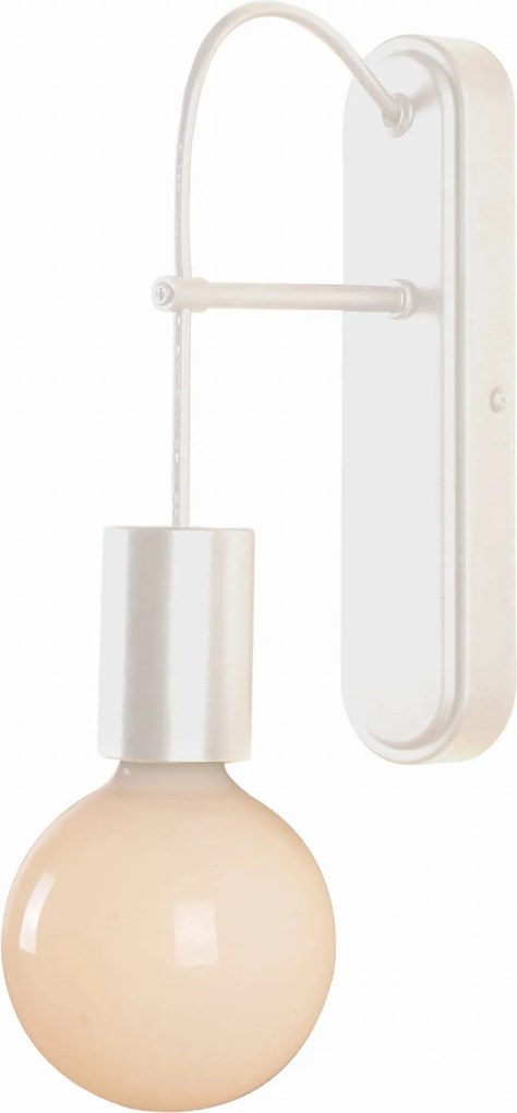Fali lámpa Candellux Alto 1xE27, Fehér Fém, Tompítható 40W, Candellux