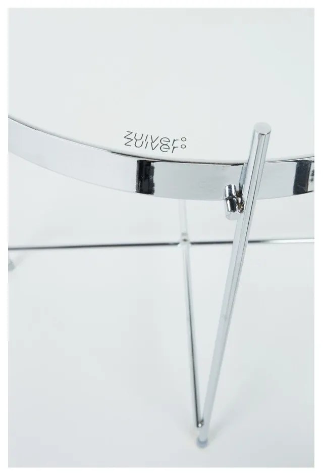 Cupid ezüstszínű tárolóasztal - Zuiver
