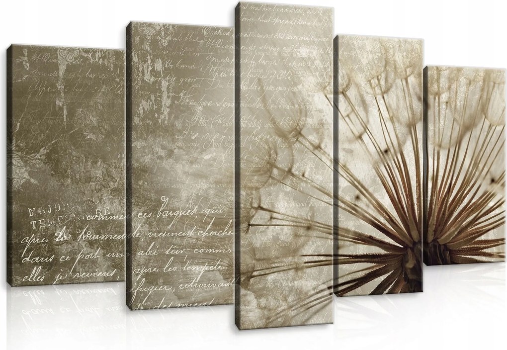 Vászonkép 100x60 Pitypang pihe-puha könnyed természet nyár álom szél