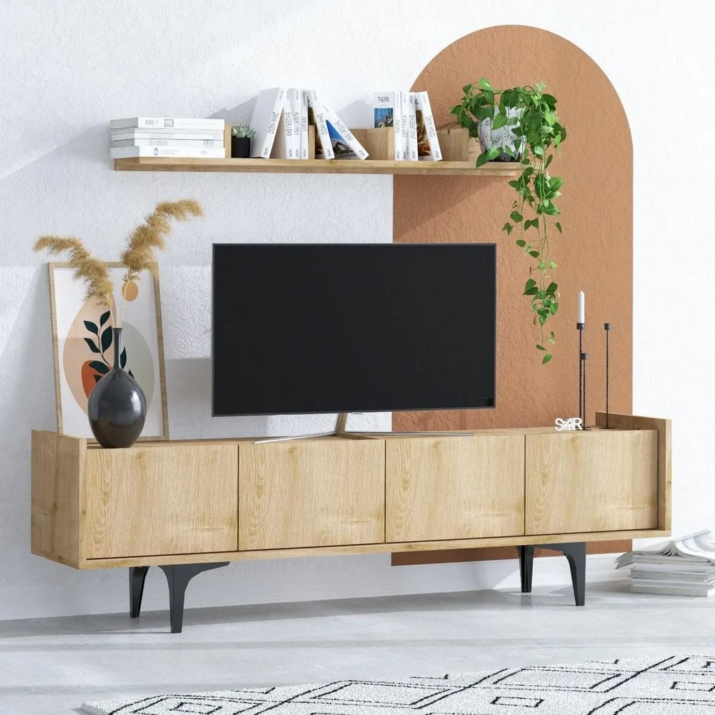 Cursa Sapphire Oak TV-asztal