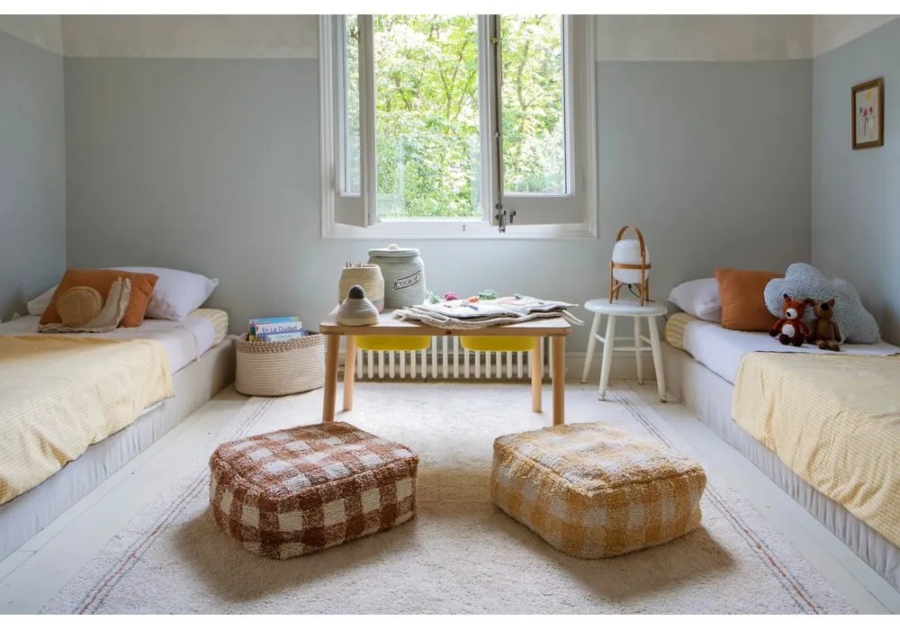 Krémszínű mosható kézi szövésű pamut szőnyeg 170x240 cm Cuisine Natural – Lorena Canals