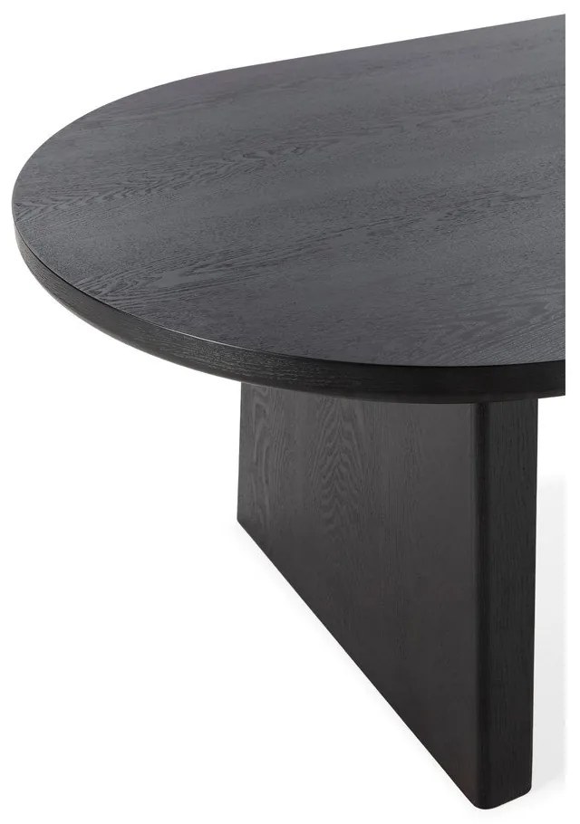 Étkezőasztal kőrisfa dekorral 100x200 cm Blair – MOME