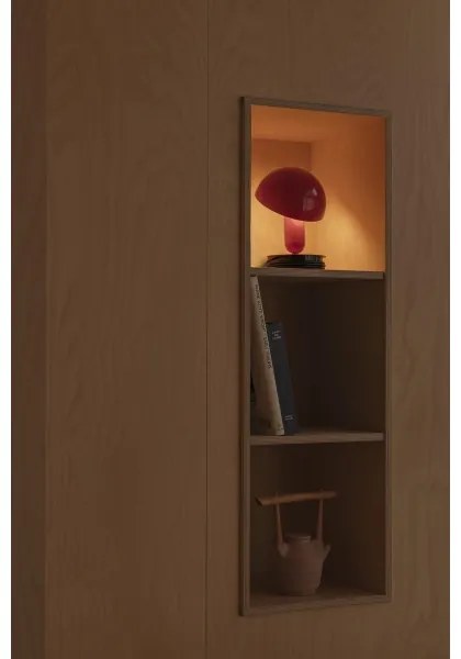 FARO 56103 - Csipeszes asztali lámpa 2in1 BELA 1xE27/15W/230V piros