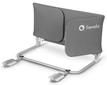 Lionelo - Biztonsági ágykorlát LORA XL sötétszürke