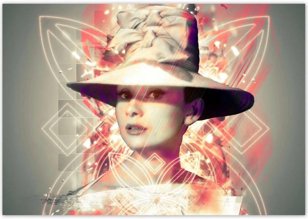 Poszterek 100x70 Audrey a kalapban