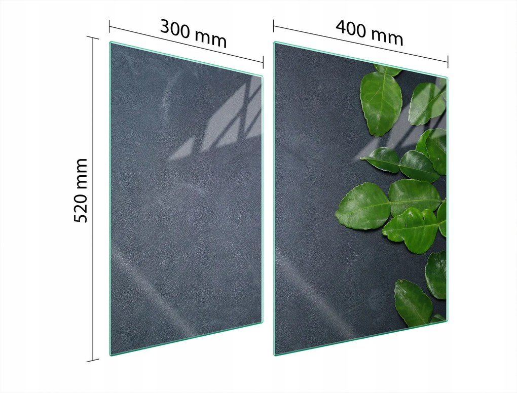 Üveg Tűzhelyvédő Főzőlap 70x52 Pala Edzett Üveg