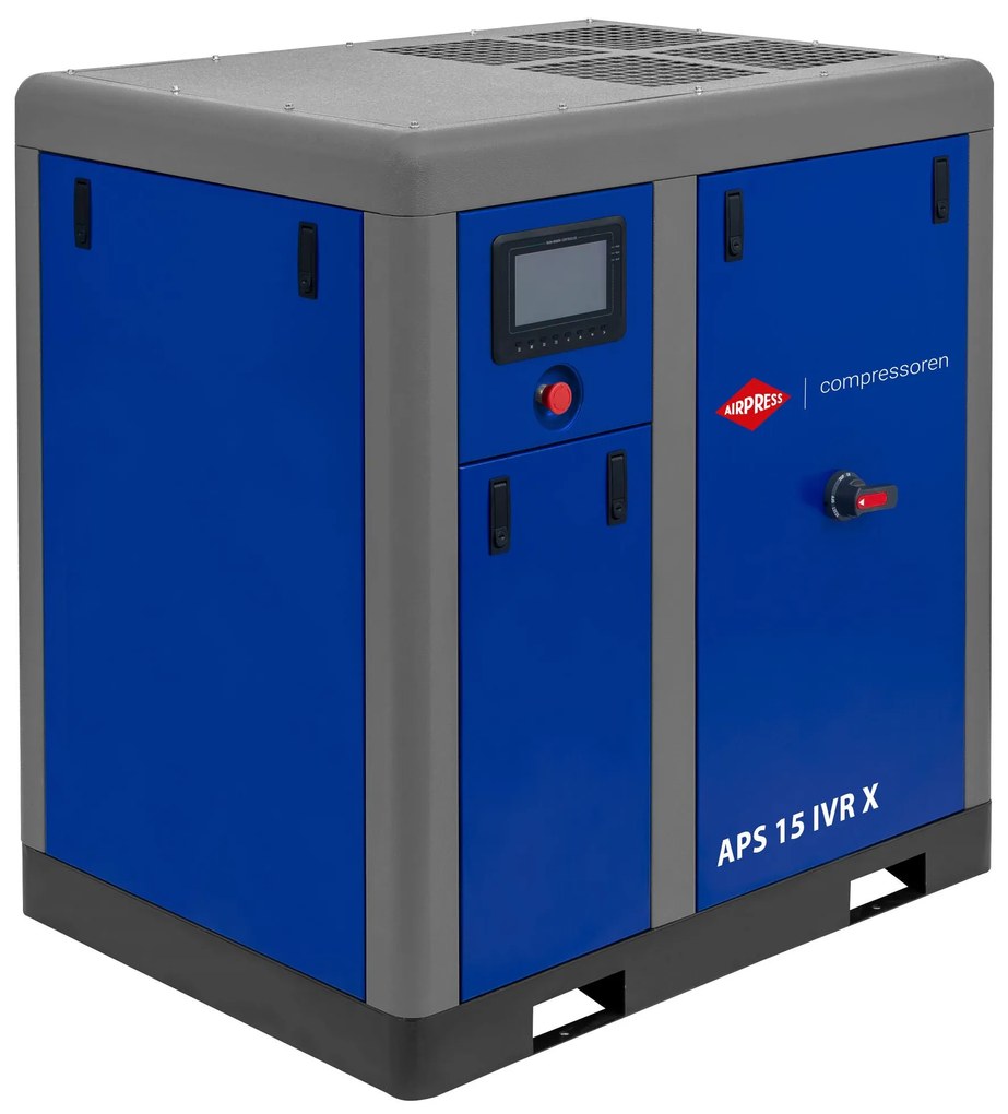 Csavarkompresszor APS 15 IVR X 10 bar 15 LE/11 kW 380-1500 l/min 369415-IVR