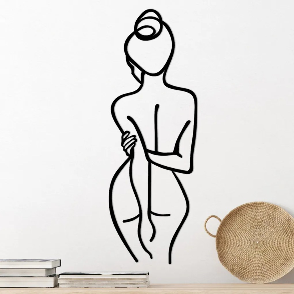 Woman Body fém faldekoráció