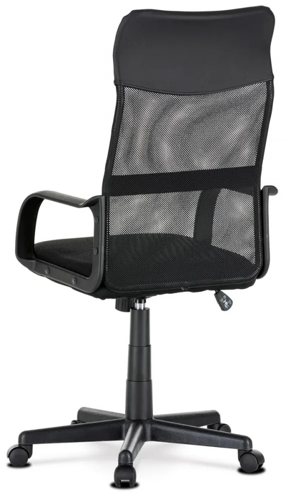 Scaun pivotant de birou cu mecanism de pivotare, negru Ka-L601