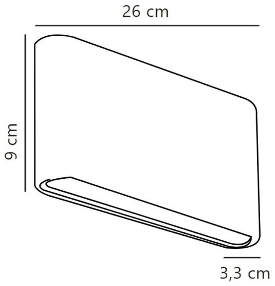 Nordlux - LED Kültéri fali lámpa KINVER LED/10W/230V IP54 fekete