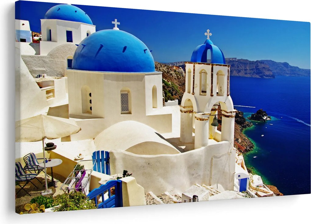 Kép - Santorini, Görögország (90x60 cm)