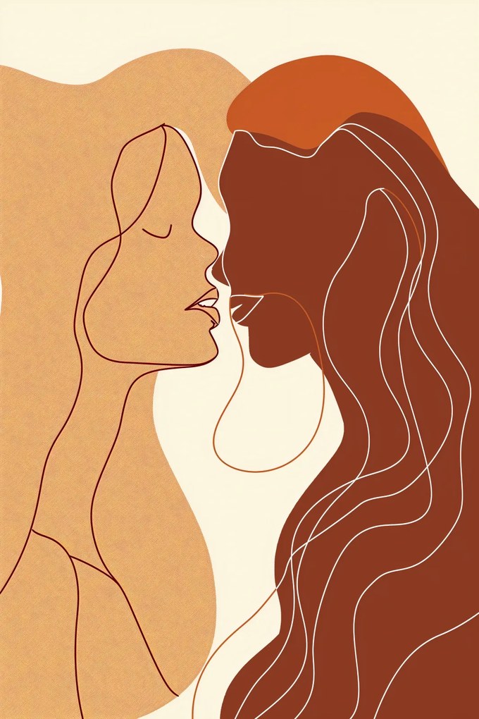 Poszter 40x60cm Érzékiség Szintetez